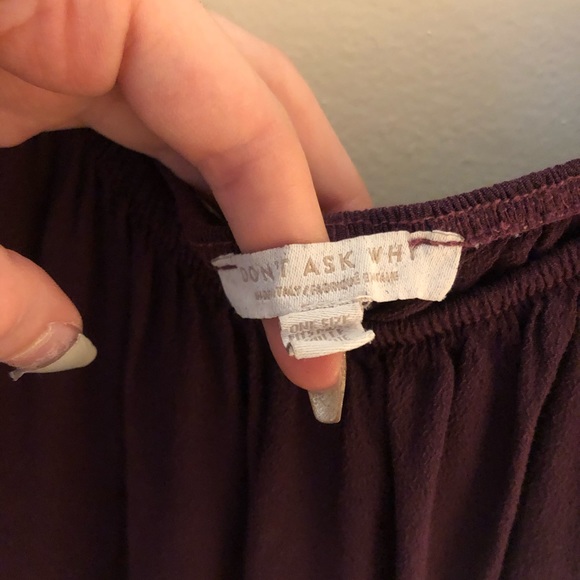 Off the shoulder loose boho top - Picture 2 of 2